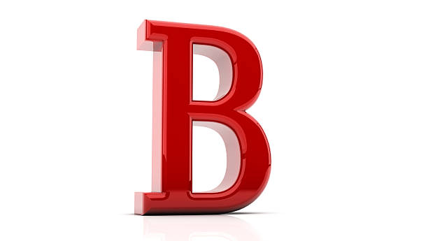 istock 3d rendering of the letter B 477728261