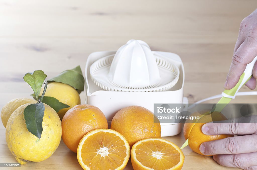 Arancio e limone - Foto stock royalty-free di Acido ascorbico