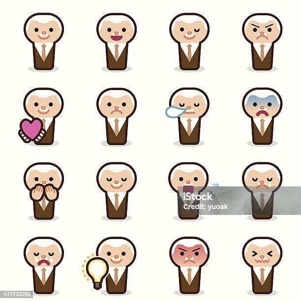 Emoticons Homme Daffaires Vecteurs libres de droits et plus d'images vectorielles de Adulte - Adulte, Affaires, Amour