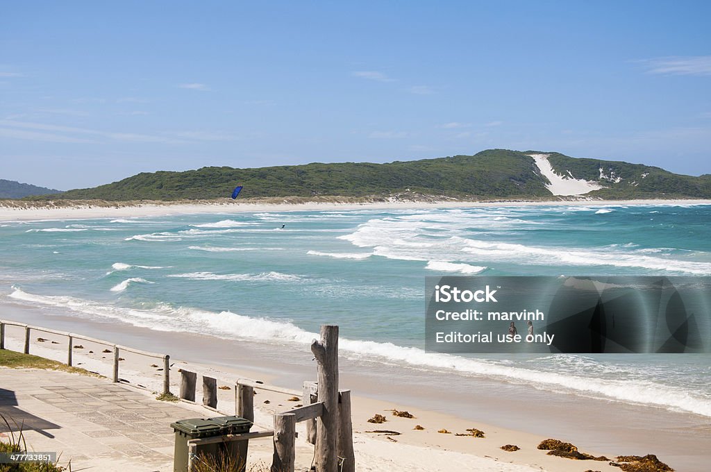 Bela Praia surf na Dinamarca, Austrália Ocidental - Royalty-free Ao Ar Livre Foto de stock