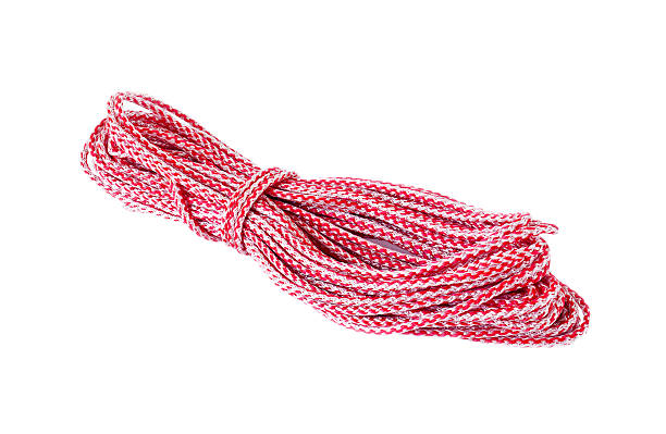 верёвка - textile folded white nobody стоковые фото и изображения