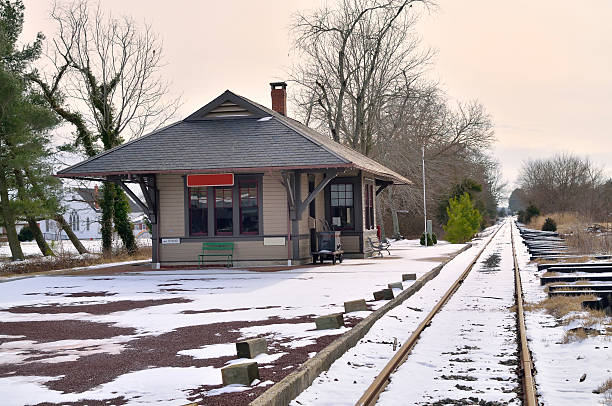 istock Whistle Stop Railroad Station 477738717