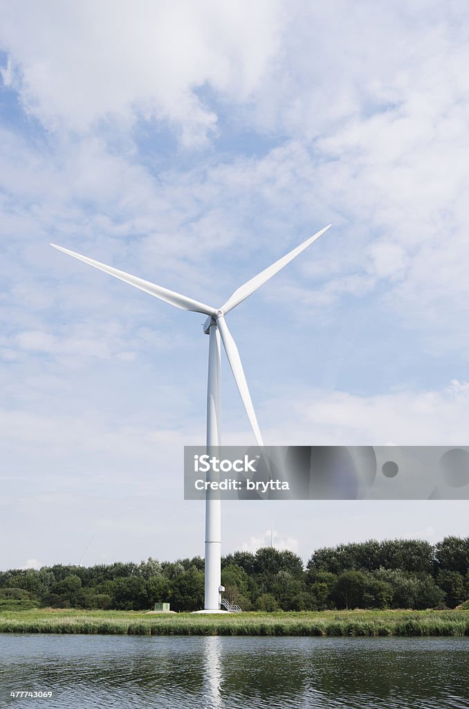 風力発電 - オランダのロイヤリティフリーストックフォト