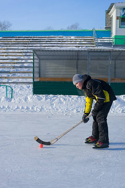 istock Hockey amateur boy player smiling subtly 477743701