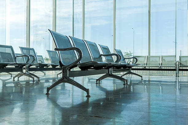 istock Steel Bus Station Waiting Chairs 477748221