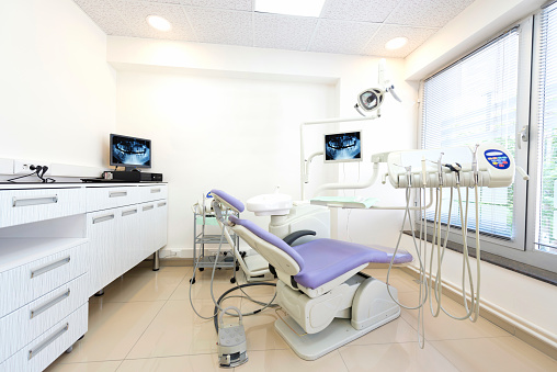 Modern dentist office.
