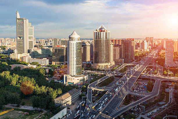 istock Beijing Central Business district buildings skyline, China cityscape 477749874