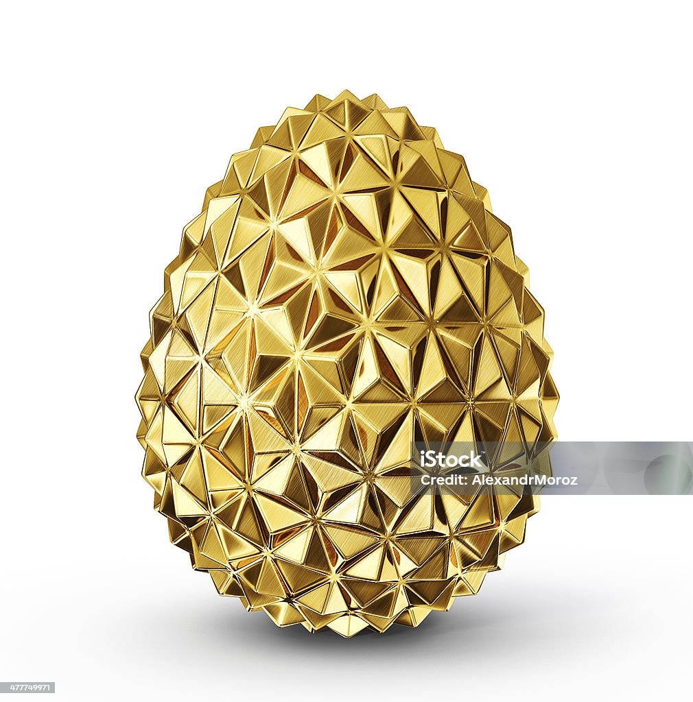 Яйцо золото - Стоковые фото Пасха роялти-фри