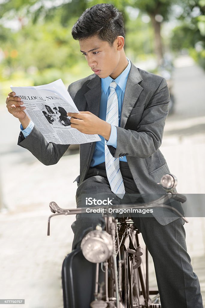 Aktuelle Nachrichten - Lizenzfrei Geschäftsmann Stock-Foto