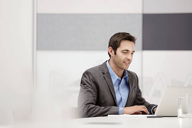 istock Attractive young business man 477753545
