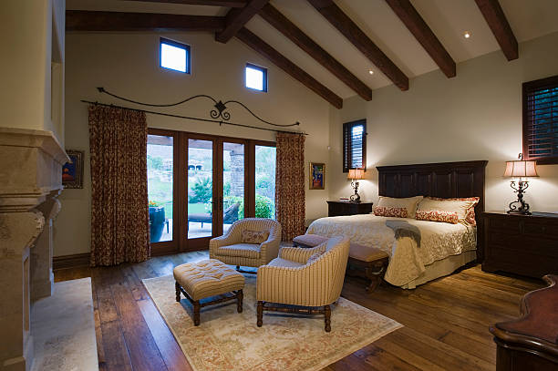 istock Bedroom With Seating Area At Home 477754335