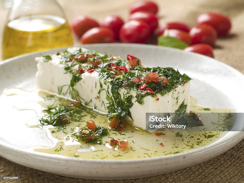 Marinato formaggio - Foto stock royalty-free di A forma di blocco