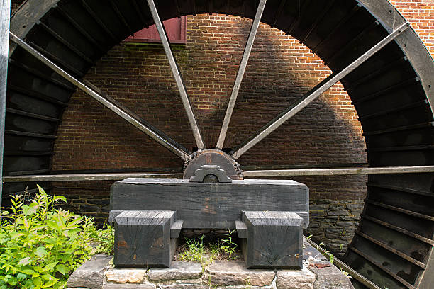 Koło wodne z Grist Mill – zdjęcie
