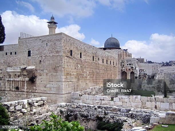 Мечеть Альакса В Иерусалим — стоковые фотографии и другие картинки Арабеска - Арабеска, Арка Робинсона, Без людей