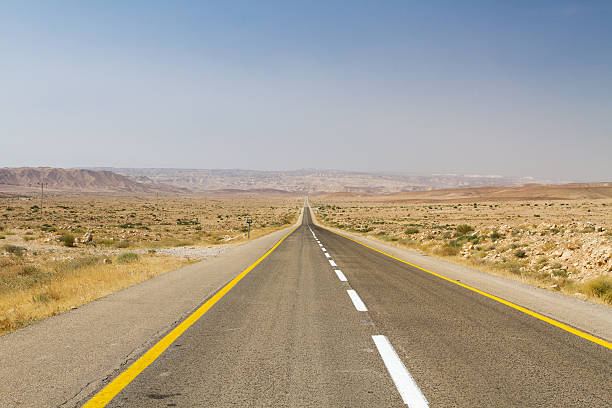istock Beautiful road in the desert . 477759228