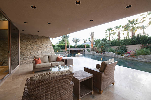 istock Outdoor Room Of Modern Home 477759321