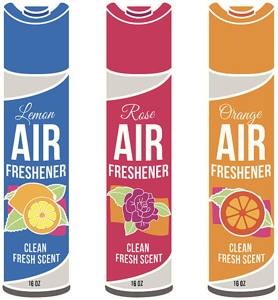 illustrations, cliparts, dessins animés et icônes de generic air fresheners de parfums - air freshener