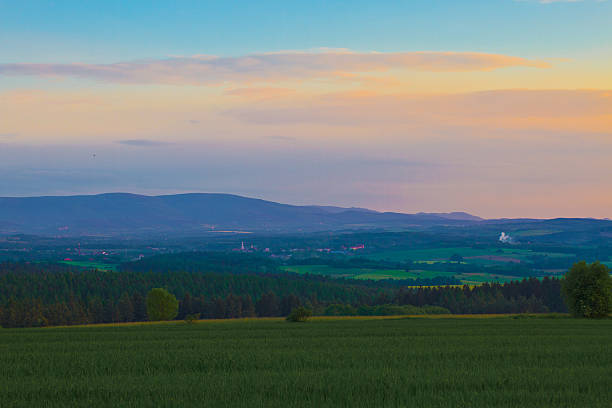 istock Colorful cluouds over mountains 477762672