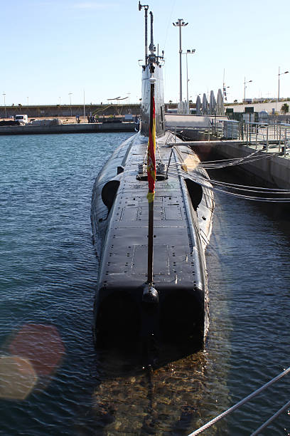 istock Details of old war submarine S61 477762777