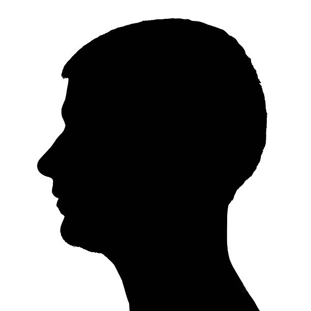 istock Silhouette of Man's Face in Profile 477763491