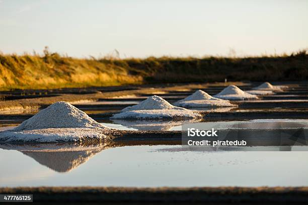 Sea Salt Pans Stock Photo - Download Image Now - Salt Flat, Salt Basin, Guerande