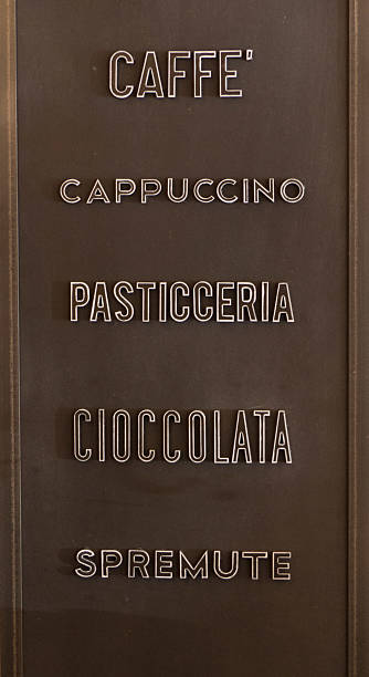 istock Chocolate sign variety of hot drinks 477772312