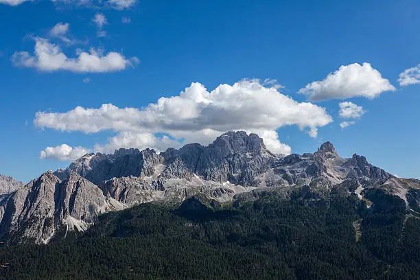 Famous Dolomites Mountain - Italy