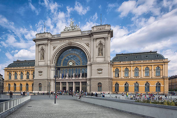 Budapest Keleti railway station, built between 1881 and 1884.