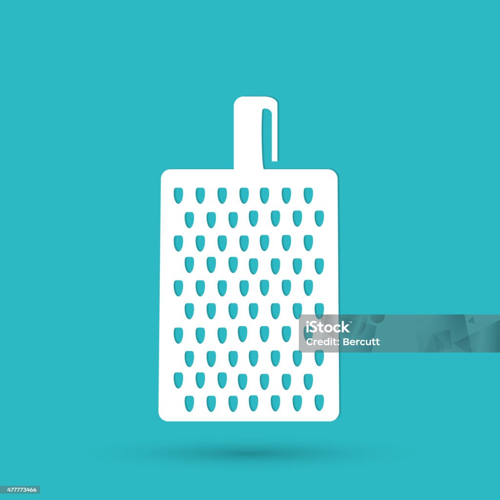 grater for vegetables and fruits icon 2015 stock vector