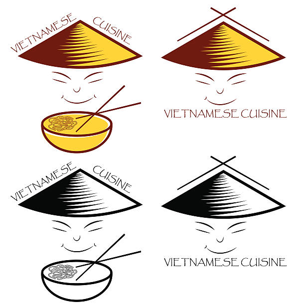 料理 vietnamienne - vietnam hat点のイラスト素材／クリップアート素材／マンガ素材／アイコン素材