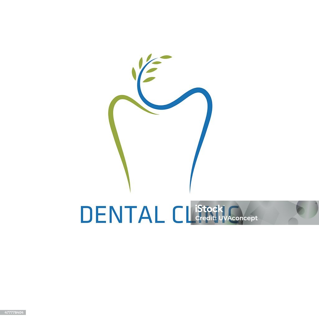dental clinic vector design template 2015 stock vector