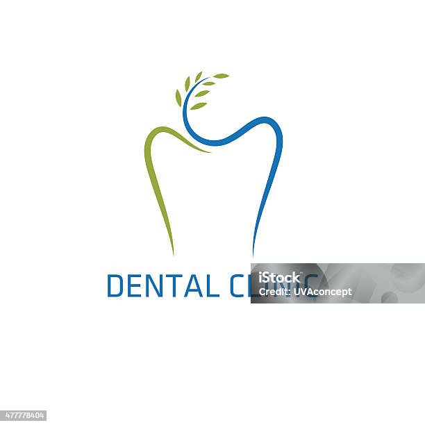 Dental Clinic Vector Design Template Stock Illustration - Download Image Now - 2015, Anatomy, Branch - Plant Part