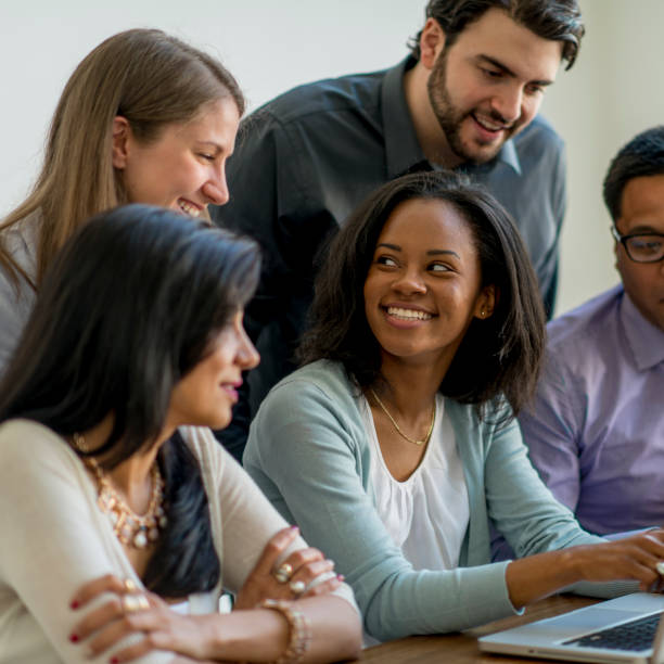 istock Business Interns in a Meeting 477782848