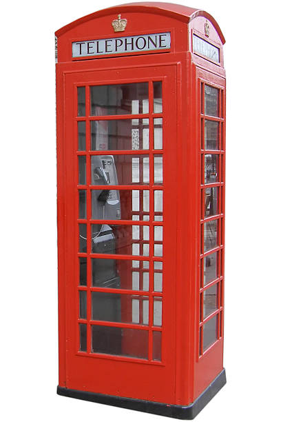 istock Red telephone box in London 477783393