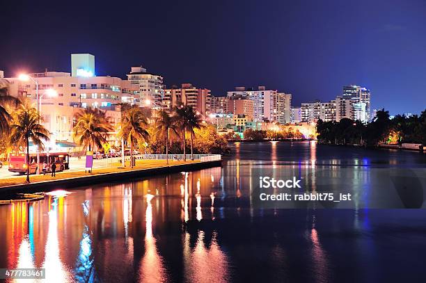 Miami South Beach Street Stock Photo - Download Image Now - Architecture, Building Exterior, City