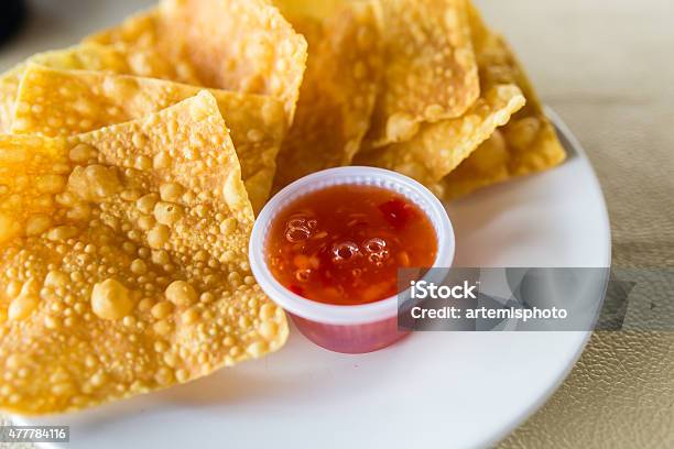 Fries Dumpling Stock Photo - Download Image Now - 2015, Appetizer, Asia