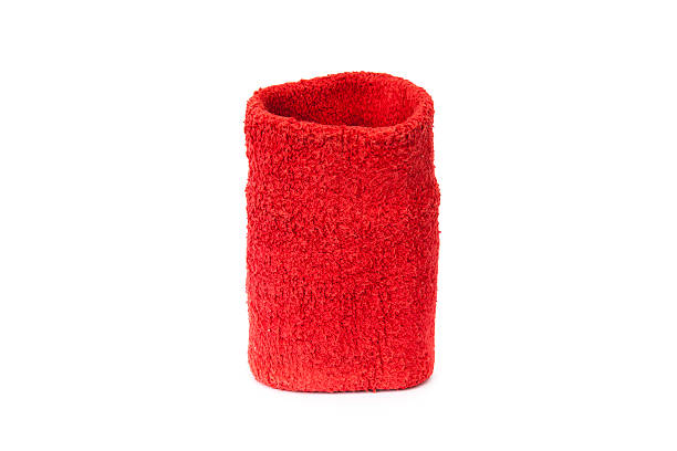 Sport Cotton Sweatband Sport Cotton Sweatband sweat band stock pictures, royalty-free photos & images