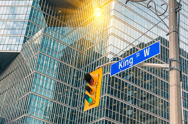 istock King Street Sign - Toronto downtown 477790657