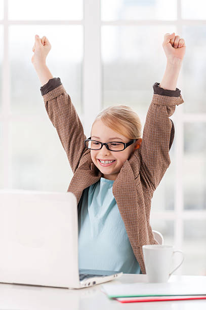 istock Little business lady. 477790885