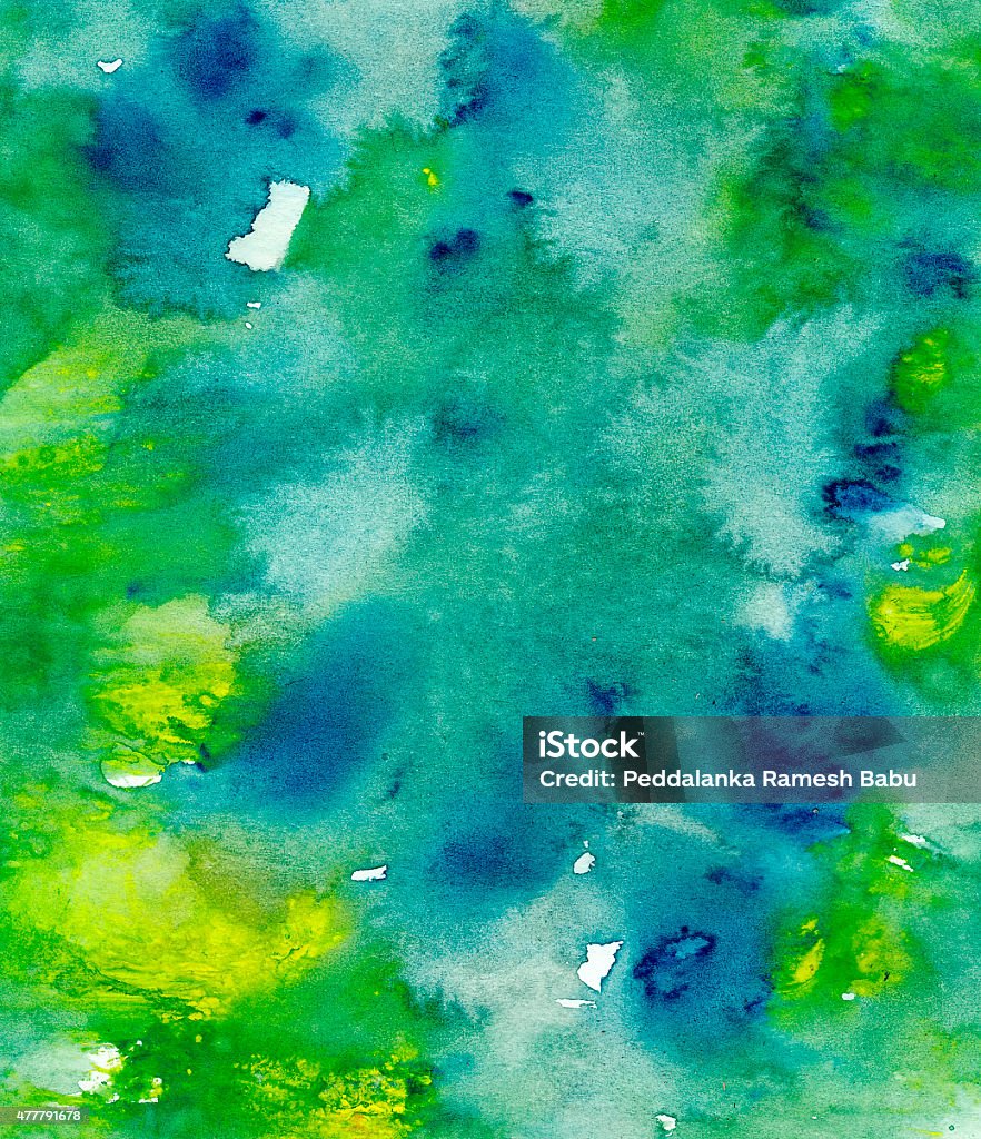 abstract background watercolours painting 2015 Stock Photo