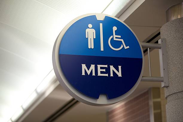 istock Airport Signs: Men's Bathroom Solo 477792757