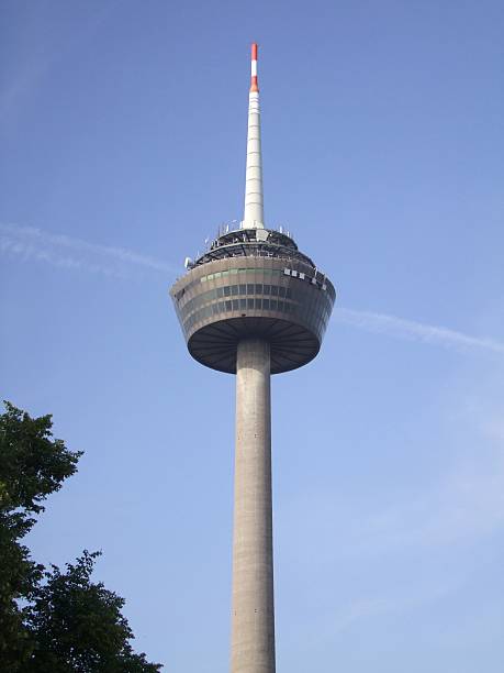 Television tower in Cologne. Germany stock photo