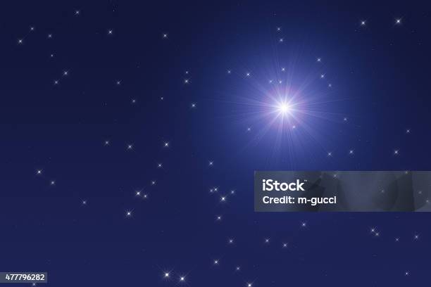 Stars In The Milky Way Stock Photo - Download Image Now - North Star, Shiny, Brightly Lit