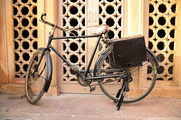 In bicicletta - foto stock