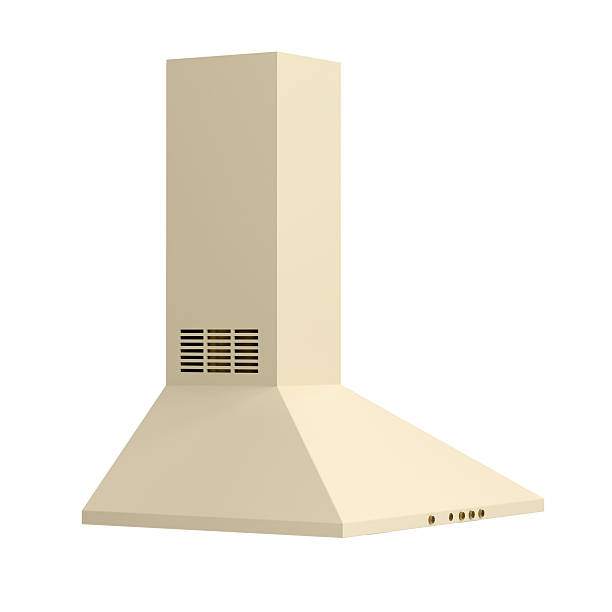 istock Beige cooker hood 477799290
