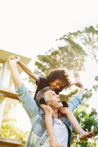 istock Do you feel tall from up there? 477799615
