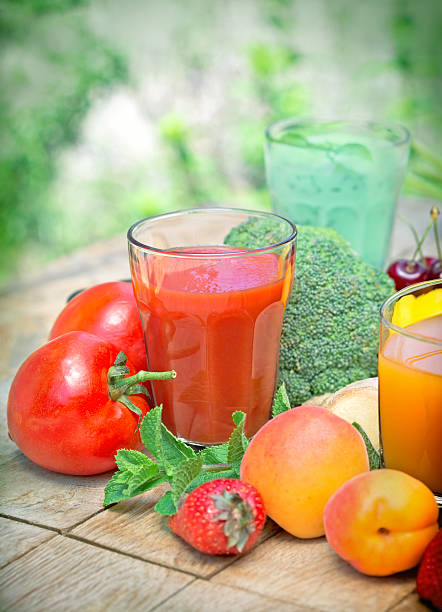 istock Tomato juice and other juices 477801550