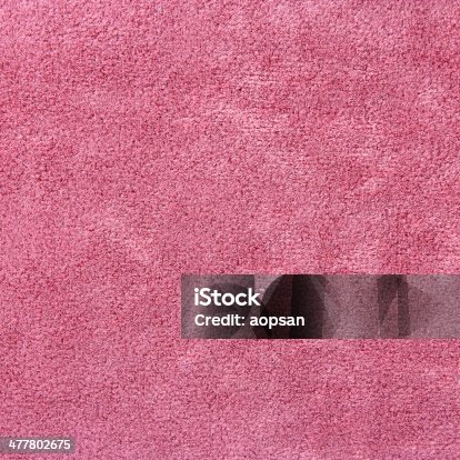 istock Red carpet texture for background 477802675