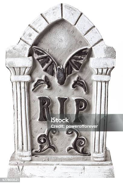 Tombstone - Fotografie stock e altre immagini di Cimitero - Cimitero, Composizione verticale, Elemento del design