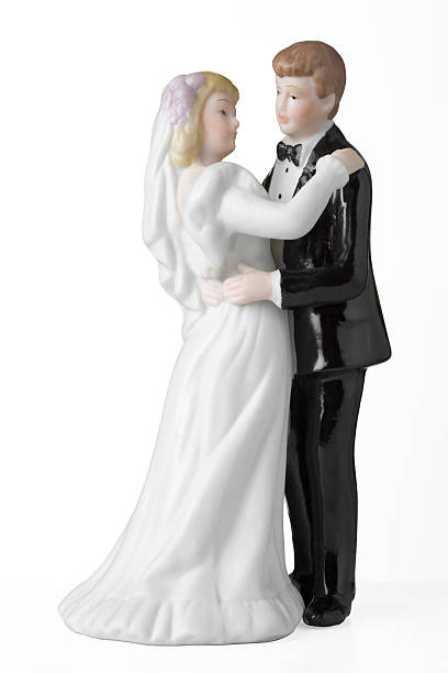 istock Vintage Wedding Cake Dolls 477803960
